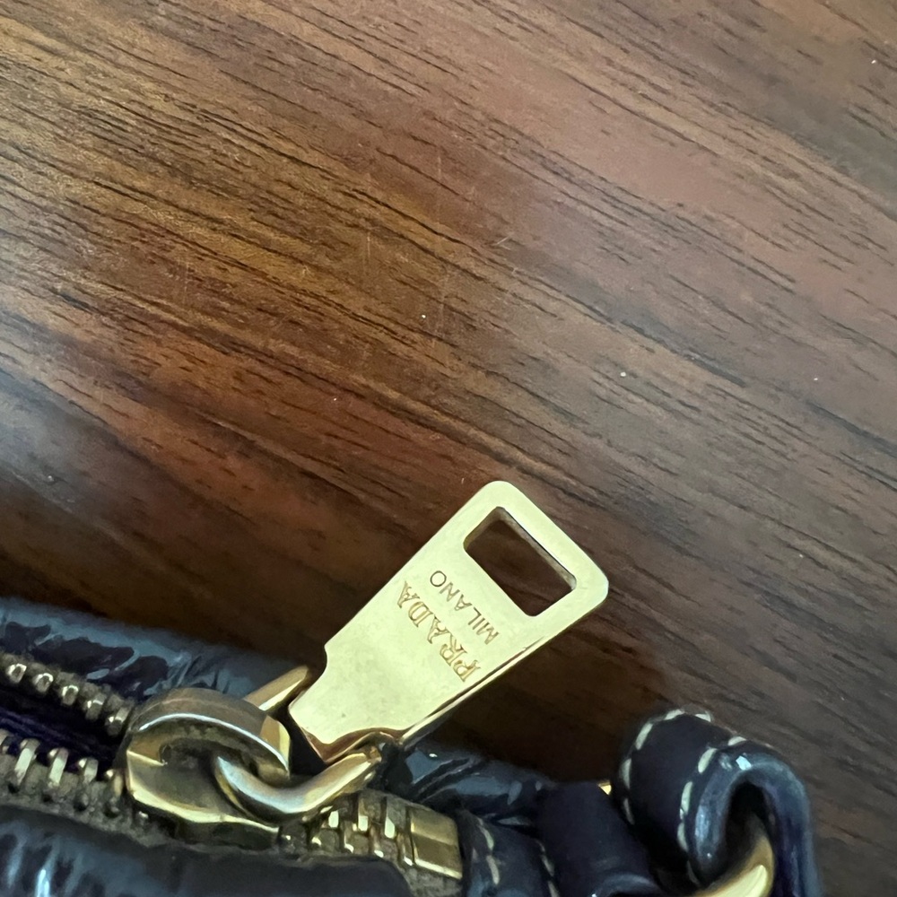 Prada Purple Wristlet Clutch - Picture 3 of 5
